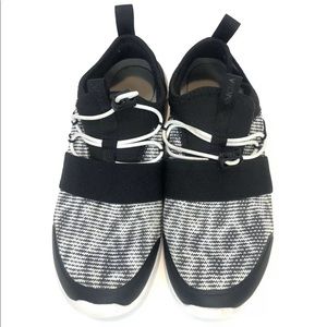 Vionic Alaina Knit Sock Womens 8 Black Sneakers